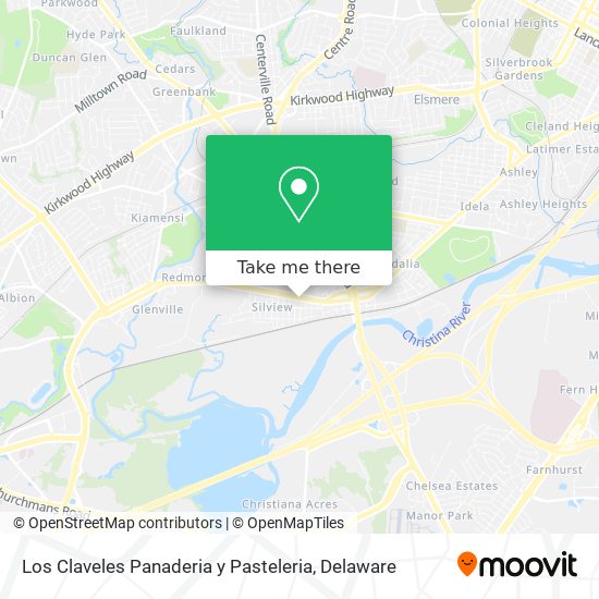 Los Claveles Panaderia y Pasteleria map