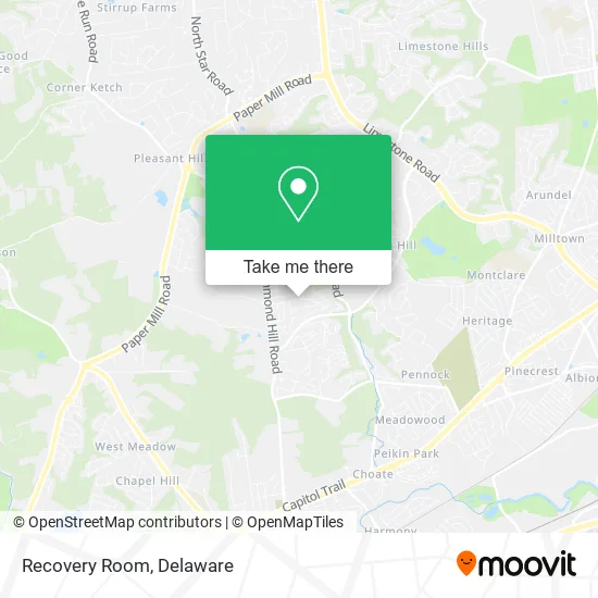 Recovery Room map