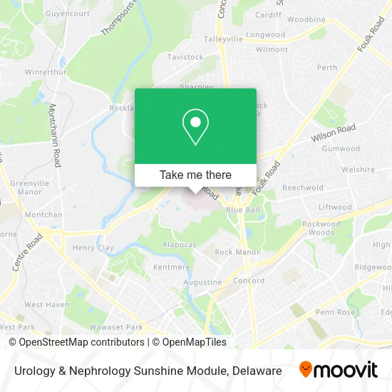 Mapa de Urology & Nephrology Sunshine Module