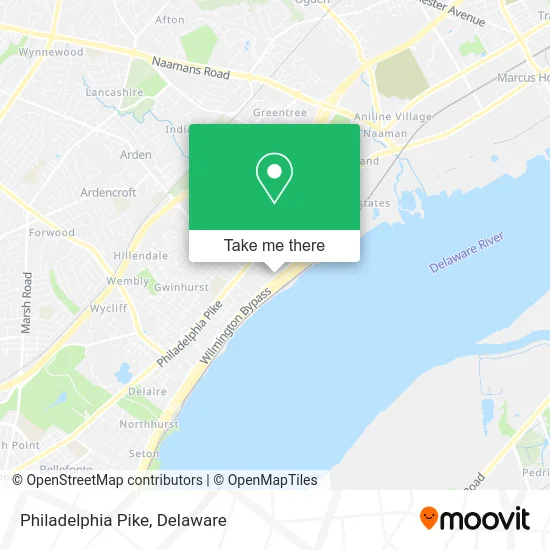 Philadelphia Pike map