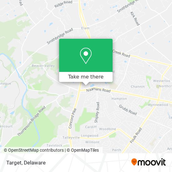 Mapa de Target