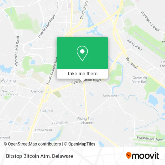 Bitstop Bitcoin Atm map