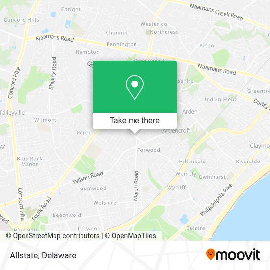 Allstate map