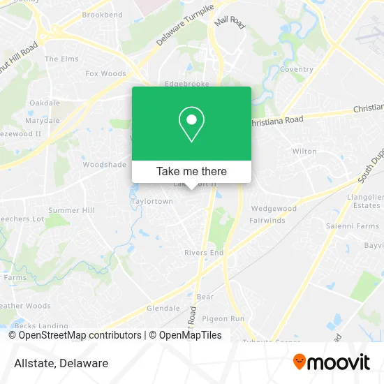 Allstate map