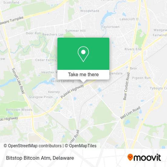 Bitstop Bitcoin Atm map