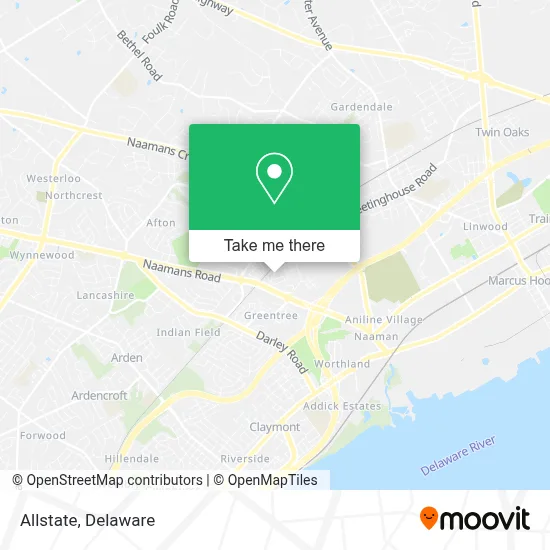 Allstate map