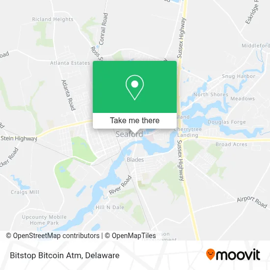 Bitstop Bitcoin Atm map