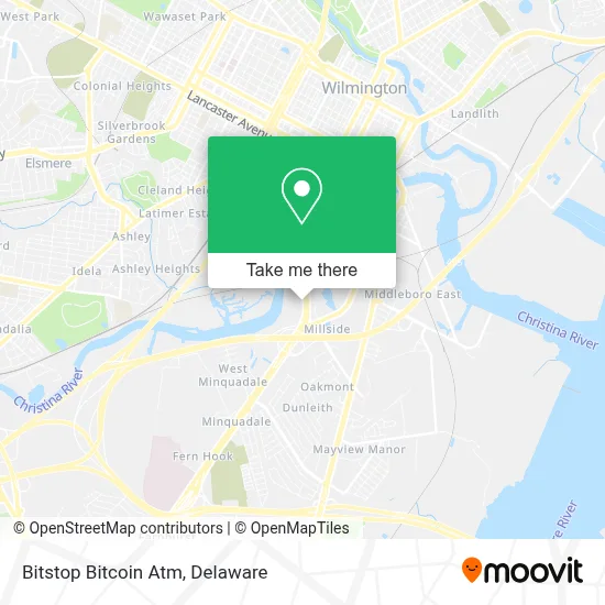 Bitstop Bitcoin Atm map