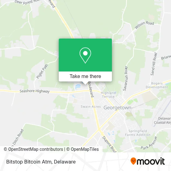 Bitstop Bitcoin Atm map
