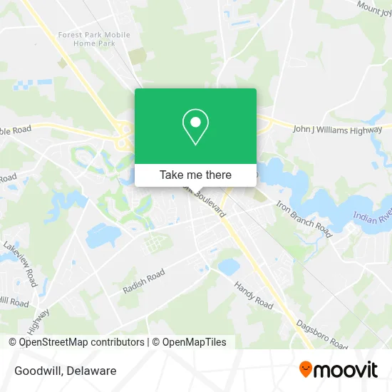 Goodwill map