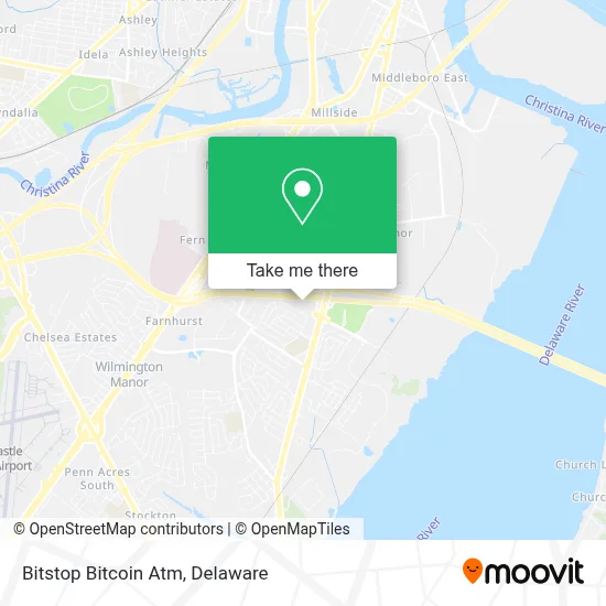 Bitstop Bitcoin Atm map