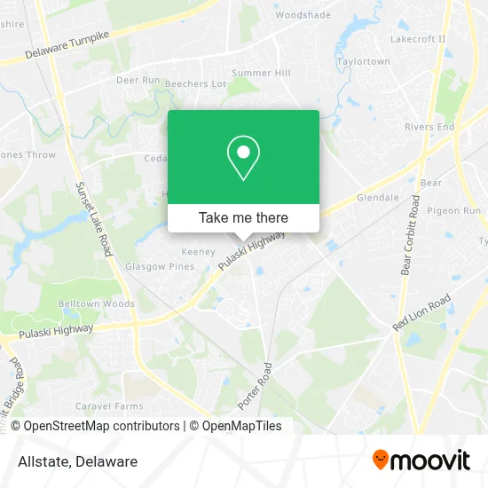 Allstate map