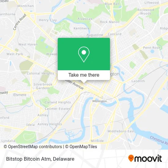 Bitstop Bitcoin Atm map