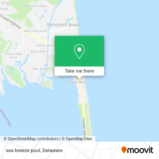 Mapa de sea breeze pool