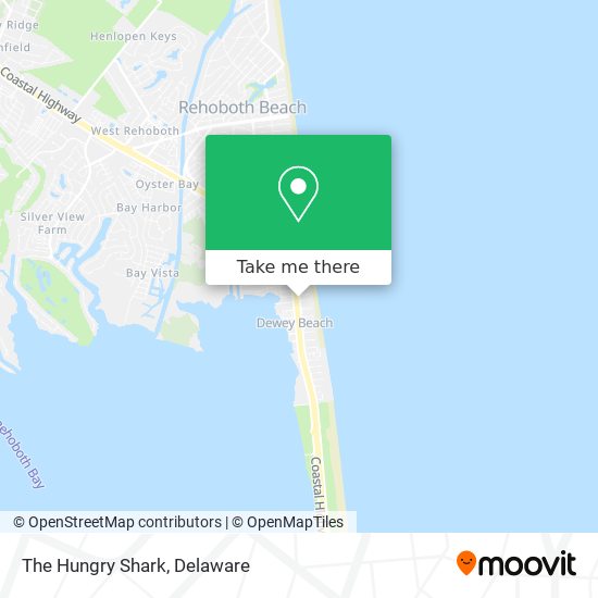 The Hungry Shark map