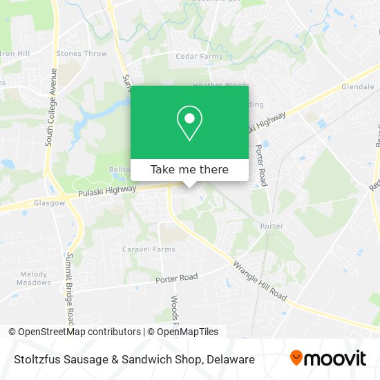 Mapa de Stoltzfus Sausage & Sandwich Shop