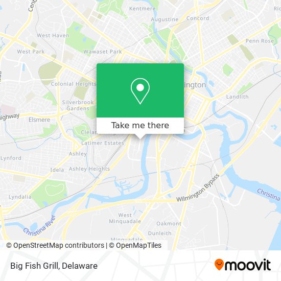 Mapa de Big Fish Grill