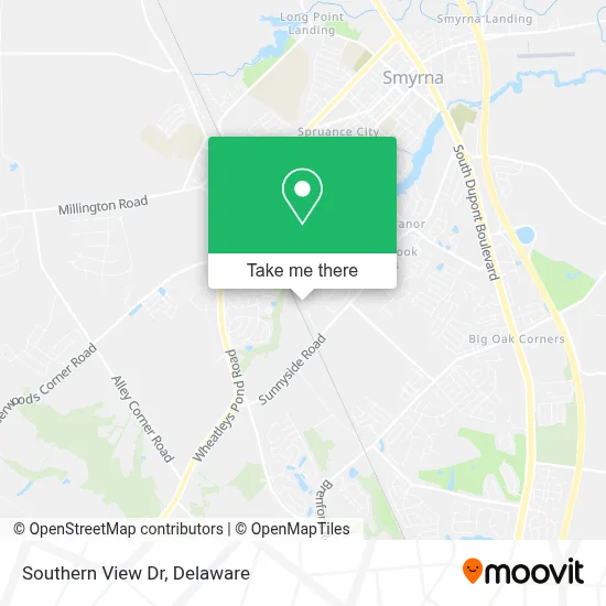 Southern View Dr map