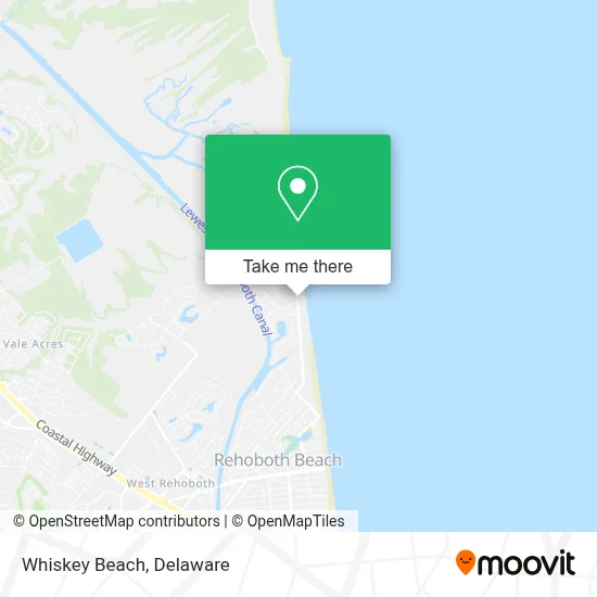 Whiskey Beach map