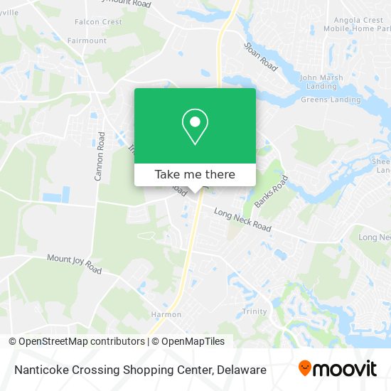 Mapa de Nanticoke Crossing Shopping Center