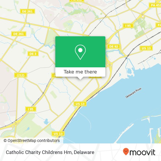 Catholic Charity Childrens Hm map