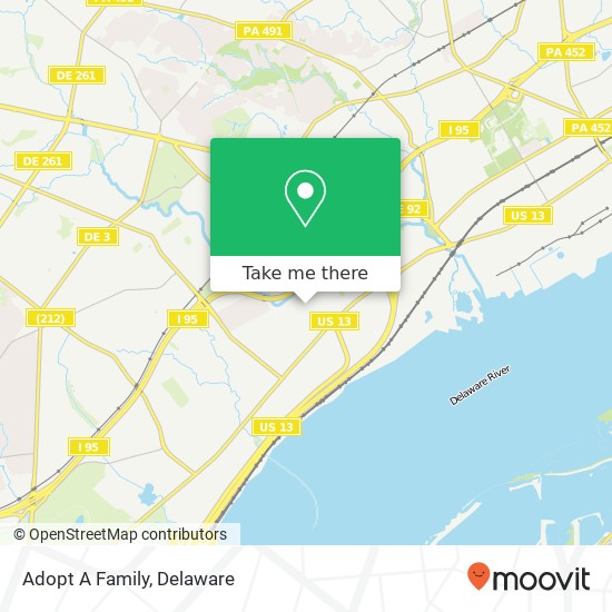 Adopt A Family map