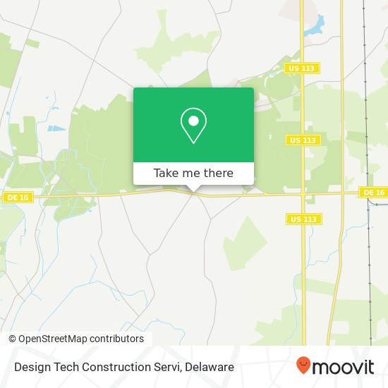 Design Tech Construction Servi map