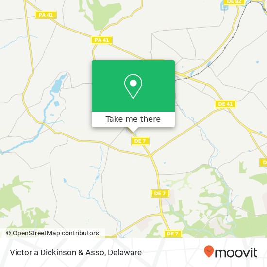 Mapa de Victoria Dickinson & Asso