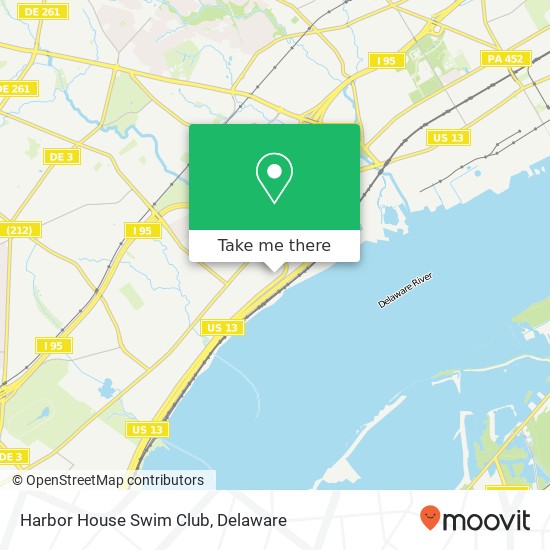 Mapa de Harbor House Swim Club