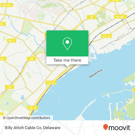 Billy Attoh Cable Co map