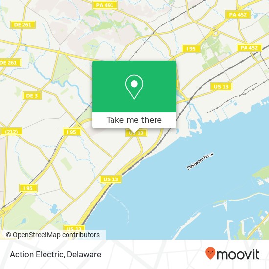 Action Electric map