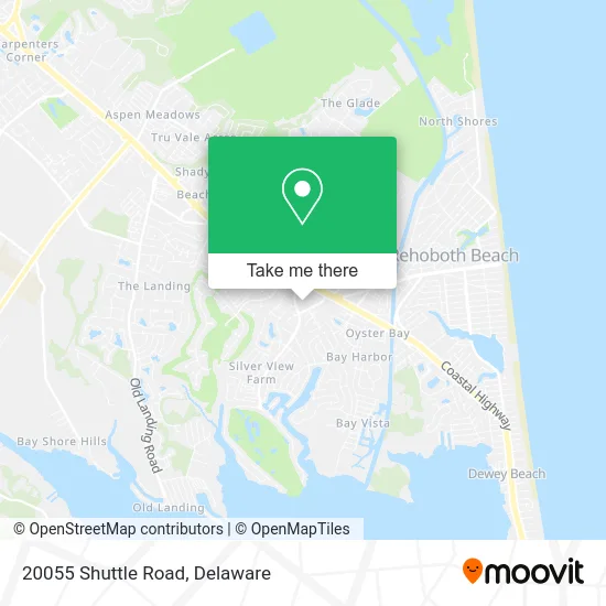 20055 Shuttle Road map