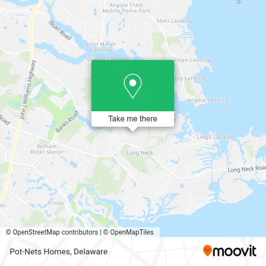 Pot-Nets Homes map