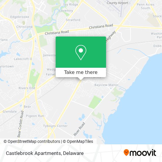 Castlebrook Apartments map