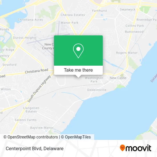 Centerpoint Blvd map
