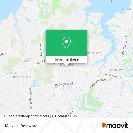 Millville map