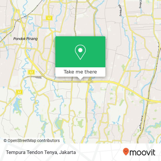 Tempura Tendon Tenya map