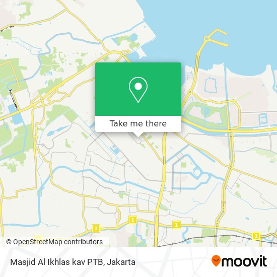 Masjid Al Ikhlas kav PTB map