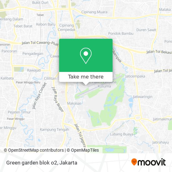 Green garden blok o2 map