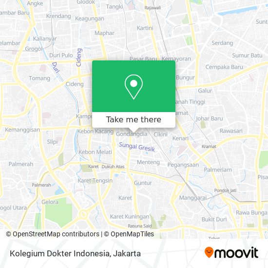 Kolegium Dokter Indonesia map