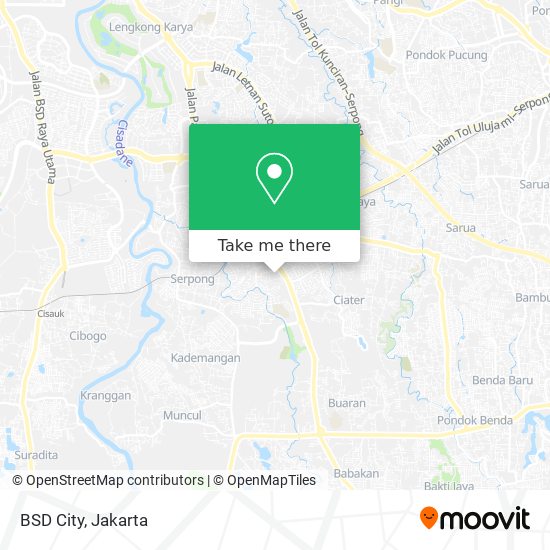 BSD City map