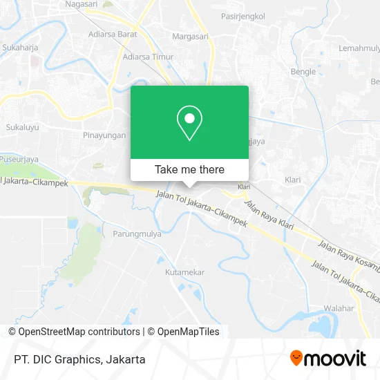 PT. DIC Graphics map