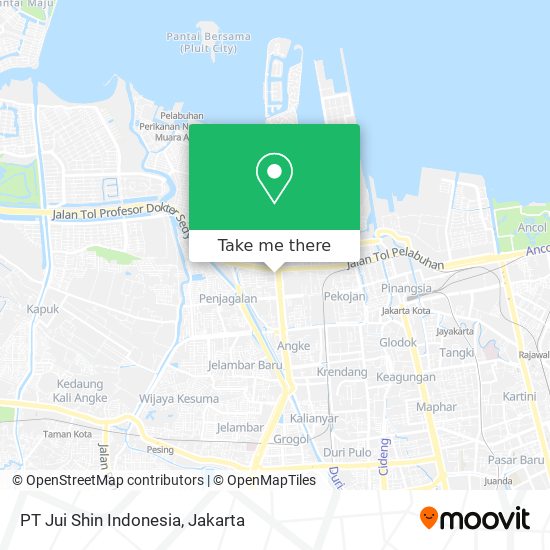 PT Jui Shin Indonesia map