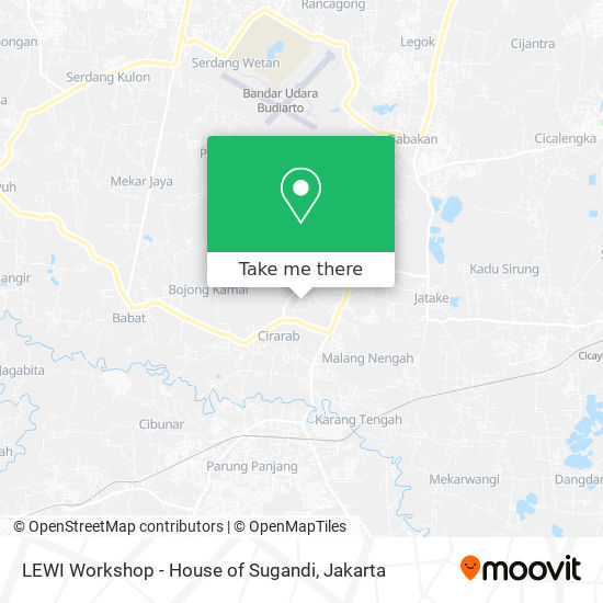 LEWI Workshop - House of Sugandi map