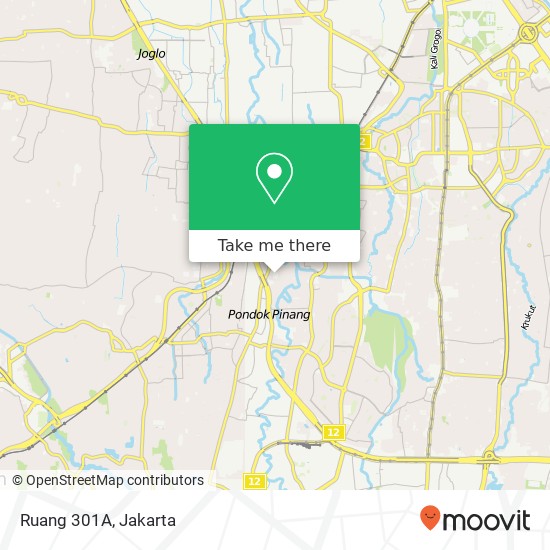 Ruang 301A map