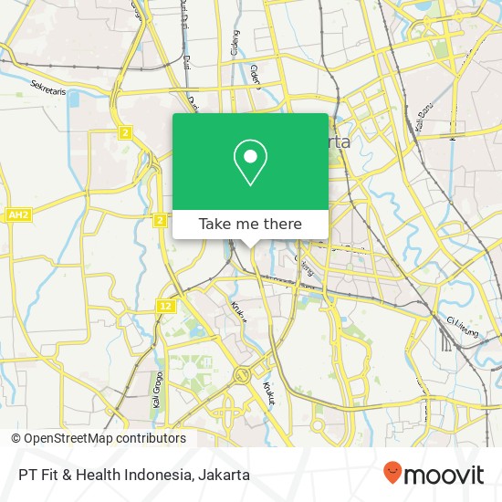 PT Fit & Health Indonesia map