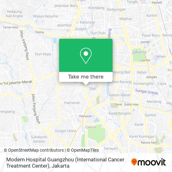 Modern Hospital Guangzhou (International Cancer Treatment Center) map
