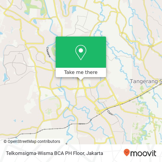 Telkomsigma-Wisma BCA PH Floor map