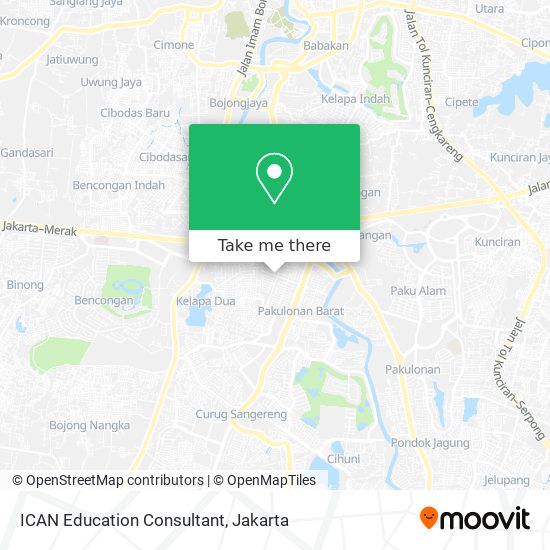 ICAN Education Consultant map