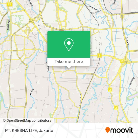 PT. KRESNA LIFE map